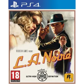 Купить 🎮 L. A. Noire PS4 Аренда 5 дней 🔰