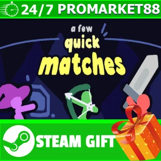 Купить ️ВСЕ СТРАНЫ+РОССИЯ A Few Quick Matches STEAM GIFT