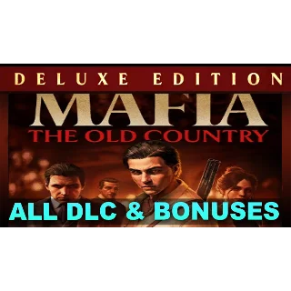 Купить MAFIA: THE OLD COUNTRY・DELUXE ・ВСЕ DLC・STEAM・НА 90 ДН