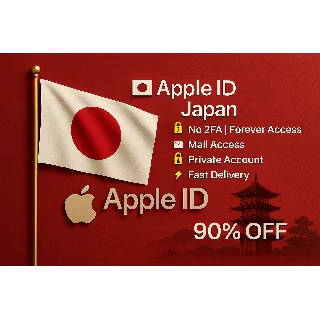 Купить 🇯🇵 🔐 Apple ID Япония | Нет 2FA | Активный и готовый