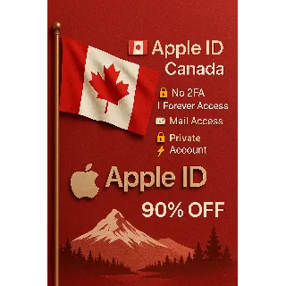 Купить 🇨🇦 🔐 Apple ID Канада | Нет 2FA | Активный и готовый