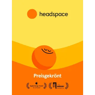 Купить HEADSPACE PREMIUM ПОДПИСКА НА 3 МЕСЯЦА 🔥