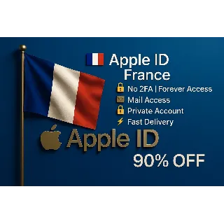 Купить 🔐 Apple ID Франция 🇫🇷 | Без 2FA | Полный доступ 🚀