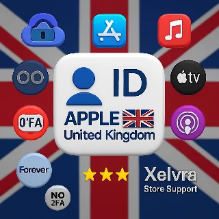Купить 🇬🇧 Apple ID Великобритания без 2FA полный доступ