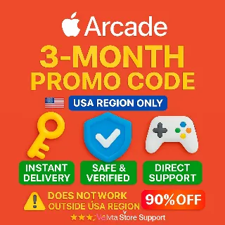 Купить Apple Arcade – 3 Месяца 🇺🇸 | Ключ + Мгновенно 🚀