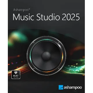 Купить Ashampoo Music Studio 2025 | Лицензионный ключ, код. Музыкальная программа редактор