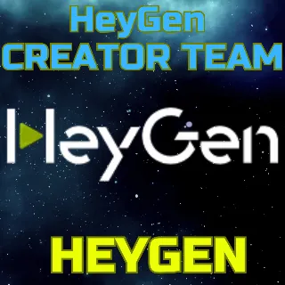 Купить HeyGen AI Creator Team ваш аккаунт Подписка