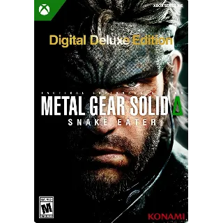 Купить METAL GEAR SOLID Δ: SNAKE EATER Deluxe Xbox Series X|S