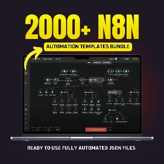Купить Шаблоны рабочих процессов n8n | 2000+ Json