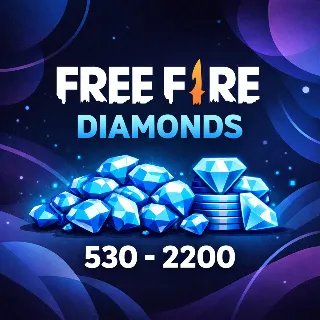 Купить Free Fire алмазы 530–2200, донат, скины, боевой пропуск, подарочная карта
