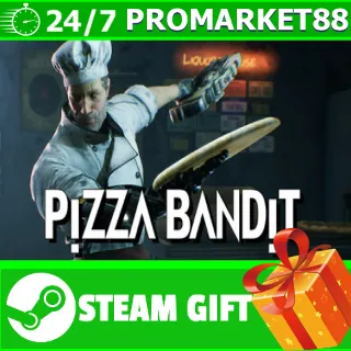 Купить ️ВСЕ СТРАНЫ+РОССИЯ Pizza Bandit STEAM GIFT
