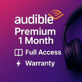 Купить Audible Premium 1 Месяц 📚 Полный доступ 🚀 готовый