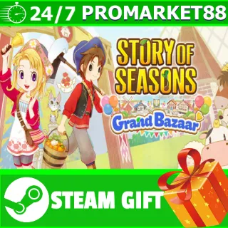 Купить ️STORY OF SEASONS: Grand Bazaar Super Digital Deluxe Ed
