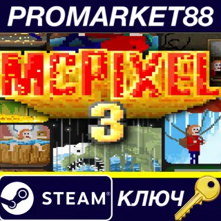 Купить McPixel 3 EU Steam КЛЮЧ ЕВРОПА