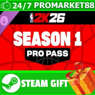 Купить ️ВСЕ СТРАНЫ NBA 2K26 Pro Pass: Season 1 STEAM