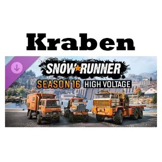 Купить SnowRunner - Season 16: High Voltage steam DLC