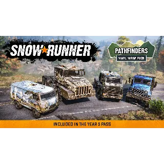 Купить SnowRunner – Pathfinders Vinyl Wrap Pack EPIC GAMES DLC