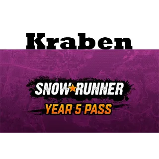 Купить SnowRunner - Year 5 Pass steam dlc