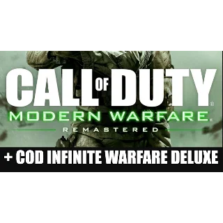 Купить ・CALL OF DUTY MODERN WARFARE REMASTERED 2017 на 90 ДН