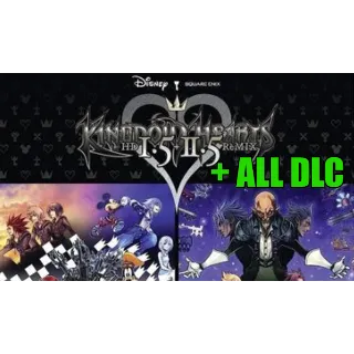Купить ・KINGDOM HEARTS -HD 1.5+2.5 REMIX-・ВСЕ DLC・НА 90 ДН