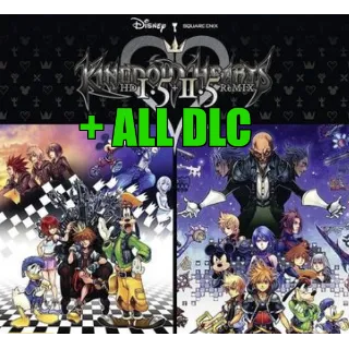 Купить ・KINGDOM HEARTS -HD 1.5+2.5 REMIX-・ВСЕ DLC・STEAM・PC・