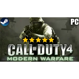 Купить ・CALL OF DUTY® 4: MODERN WARFARE®・STEAM・PC・НА 90 ДН