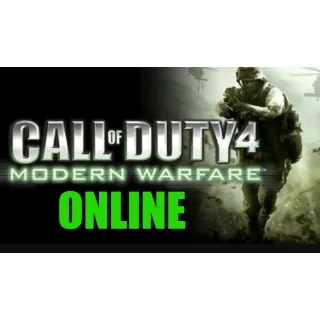 Купить CALL OF DUTY 4: MODERN WARFARE・ОНЛАЙН・АРЕНДА・НА 7-90 ДН