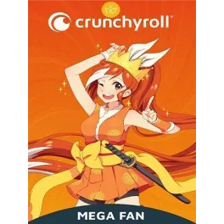 Купить CRUNCHYROLL.com Mega Fan | подписка на 10 месяцев