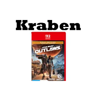 Купить Nintendo Switch 2 Star Wars Outlaws Gold Edition