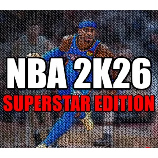 Купить NBA 2K26・SUPERSTAR EDITION・ПОЛНОЕ ИЗДАНИЕ・STEAM・