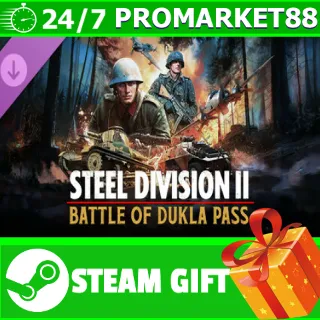 Купить ️Steel Division 2 - Battle of Dukla Pass STEAM GIFT