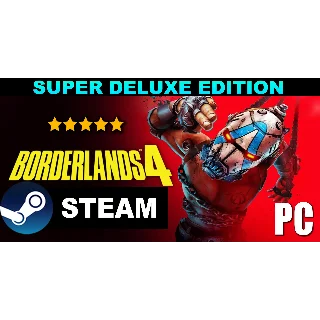 Купить ・BORDERLANDS 4・SUPER DELUXE・ВСЕ DLC・НА 90 ДН・STEAM