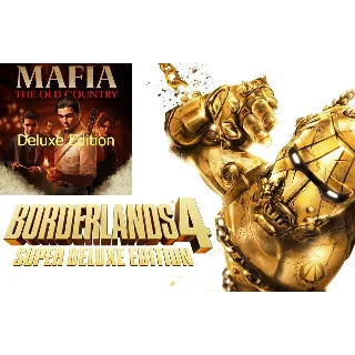 Купить Borderlands 4 Super Deluxe Edition+Mafia The OldCountry