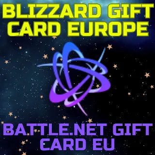 Купить Карта Blizzard ЕВРОПА 20-50 € ЕВРО Battle.net Батл EU