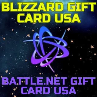 Купить Карта код Blizzard США 10-50 USD Battle.net Батл USA