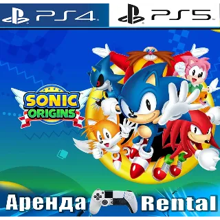 Купить 🎮 Sonic Origins (PS4/PS5/RUS) Аренда от 5 дней 🔆