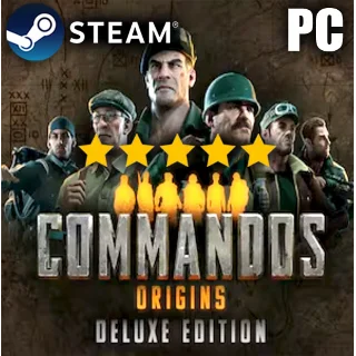 Купить ・COMMANDOS: ORIGINS・DELUXE EDITION・ВСЕ DLC・STEAM・