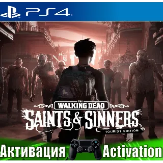 Купить 🎮 The Walking Dead Saints  Sinners (PS4/RU)Активация ☑ ️