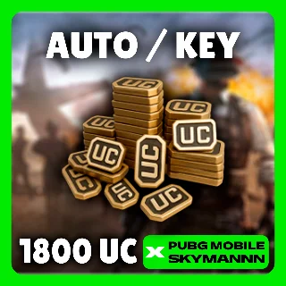Купить 24/7 АВТО | 1800 UC КЛЮЧ | PUBG Mobile GLOBAL
