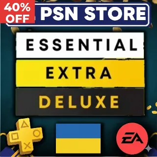 Купить PS PLUS ESSENTIAL EXTRA DELUXE PlayStation PSN Украина