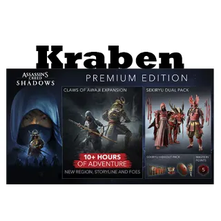 Купить Assassin's Creed Shadows Premium Edition steam МИР
