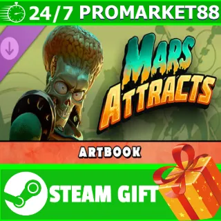 Купить ️ВСЕ СТРАНЫ+РОССИЯ️ Mars Attracts - Artbook STEAM