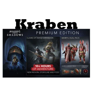 Купить Assassin's Creed Shadows Premium Ed Ubisoft Connect