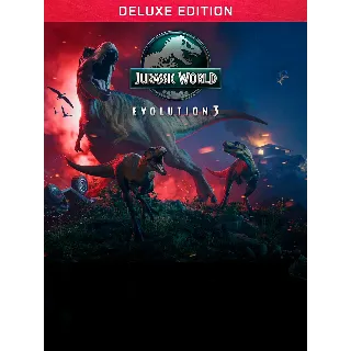 Купить Jurassic World Evolution 3: Deluxe Xbox Series X|S