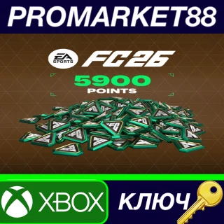 Купить EA SPORTS FC 26 - 5900 FC Points XBOX One / Xbox Series
