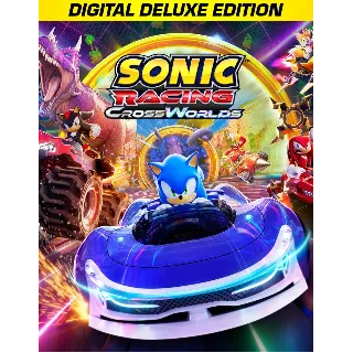 Купить Sonic Racing: CrossWorlds Deluxe Xbox One  Series X|S