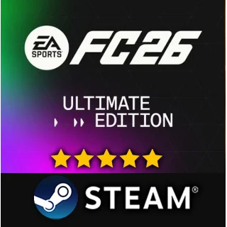 Купить EA SPORTS FC 26 — ULTIMATE EDITION・STEAM・PC・