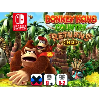 Купить Donkey Kong Country Returns HD | Nintendo Switch