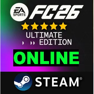 Купить EA SPORTS FC 26・ОНЛАЙН・АРЕНДА АККАУНТА 24/7・STEAM・PC・