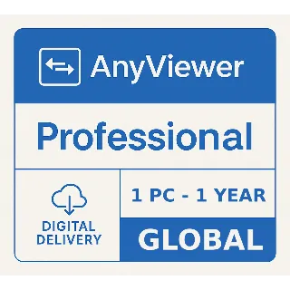 Купить AnyViewer Pro • 1 год Лицензионный код (глобальный)